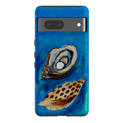 Sea Shells Printed Phone Cases Google Pixel 7 / Armoured by Lisa Hu - The Dairy