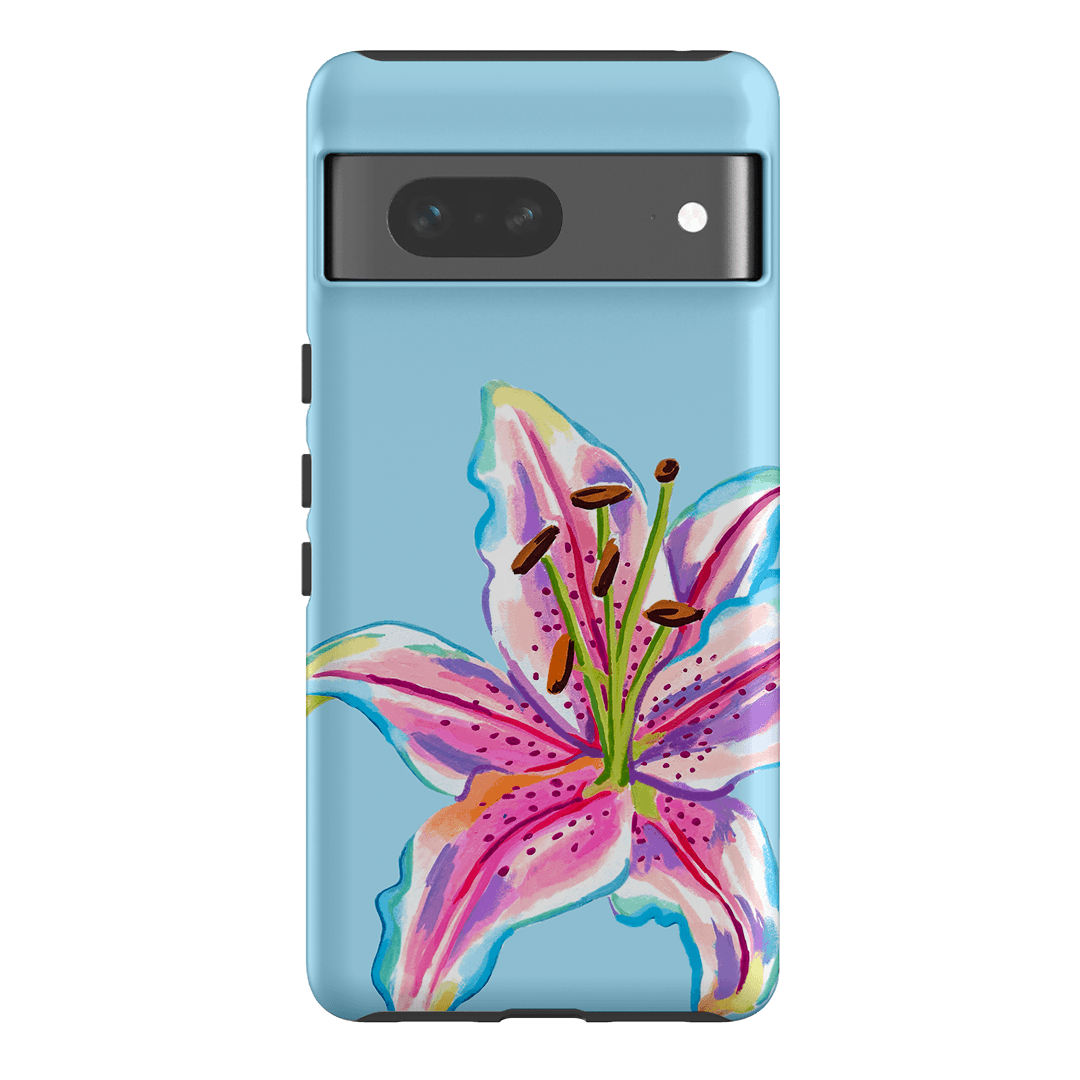 Sky Lily Printed Phone Cases Google Pixel 7 / Armoured by Femke Studio - The Dairy