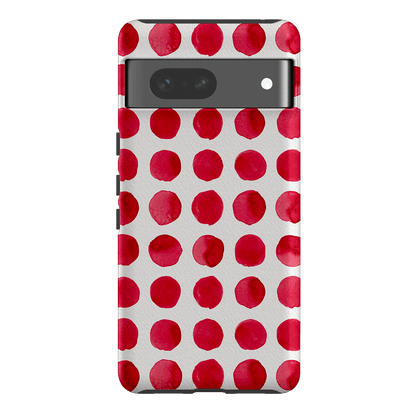 Spots in Red Printed Phone Cases by The Dairy - The Dairy