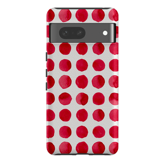 Spots in Red Printed Phone Cases by The Dairy - The Dairy