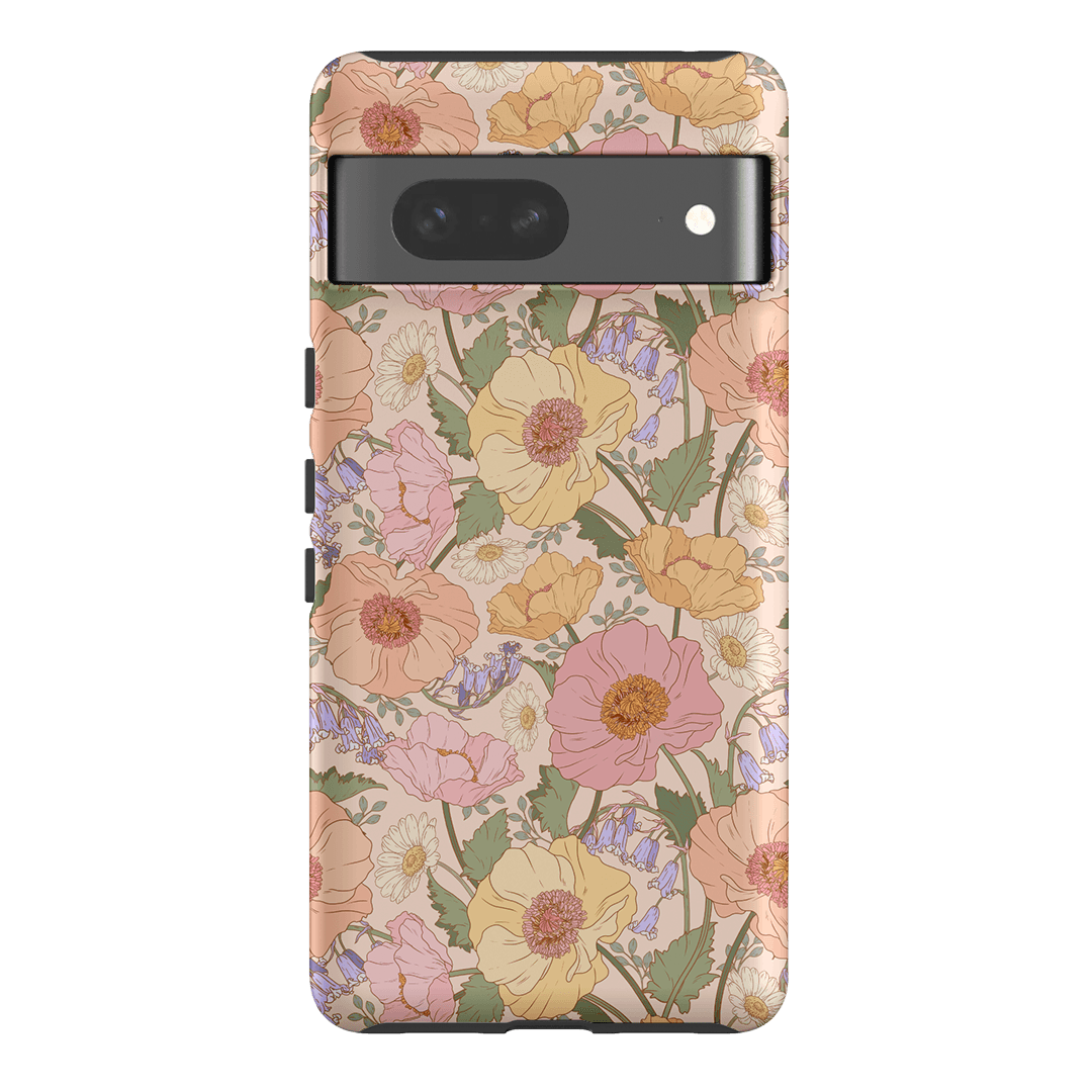 Spring Poppy Printed Phone Cases Google Pixel 7 / Armoured by Kasiags Art - The Dairy