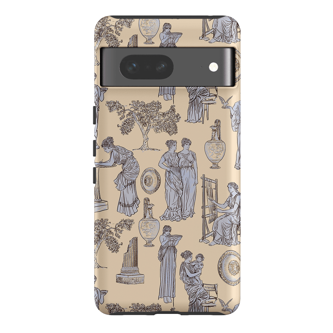 Symposium Alabaster Printed Phone Cases Google Pixel 7 / Armoured by Veronica Tucker - The Dairy