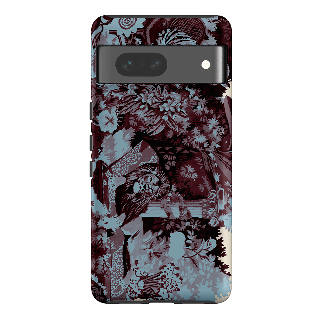 Tippi Blue Printed Phone Cases Google Pixel 7 / Armoured by Desmond & Dempsey - The Dairy