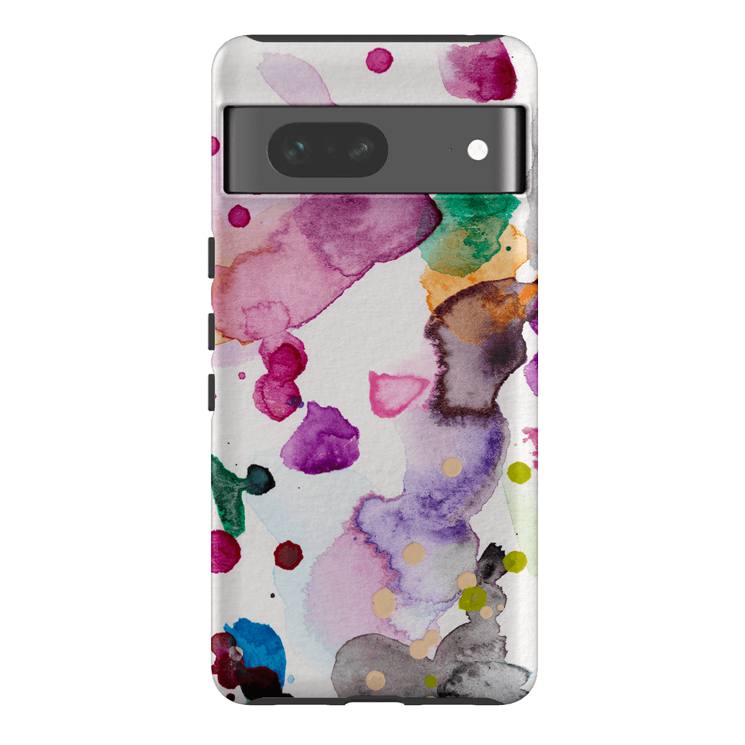 Watercolour Palette Printed Phone Cases Google Pixel 7 / Armoured by The Dairy - The Dairy
