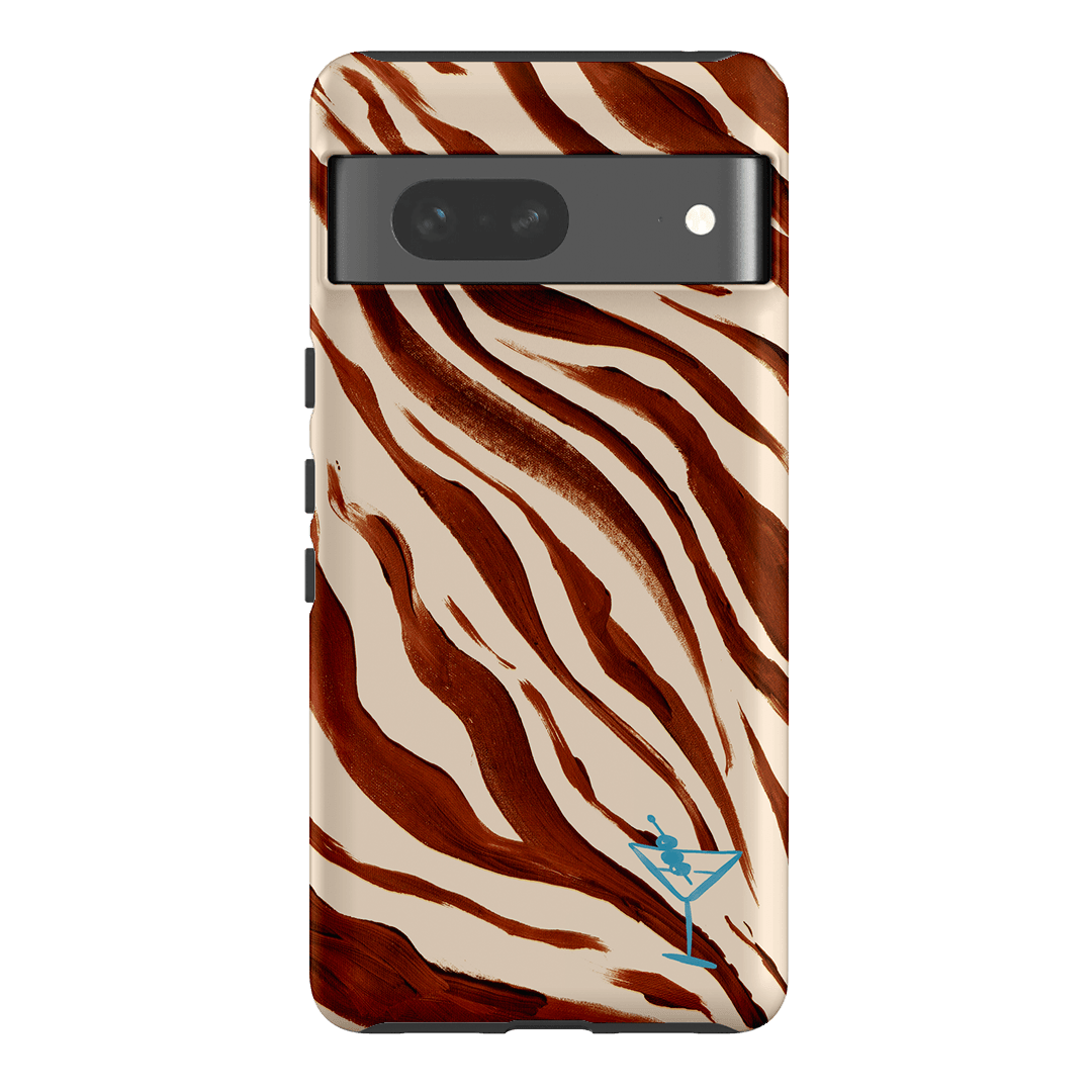 Zebra Tini Printed Phone Cases Google Pixel 7 / Armoured by Charlie Taylor - The Dairy