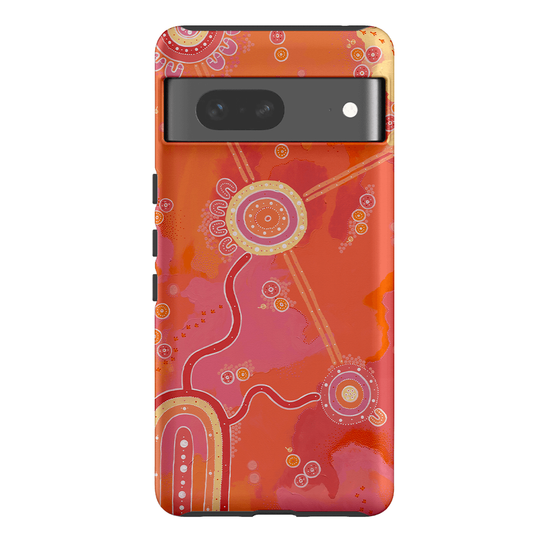 Across The Land Printed Phone Cases Google Pixel 7 / Armoured by Nardurna - The Dairy
