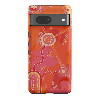 Across The Land Printed Phone Cases Google Pixel 7 / Armoured by Nardurna - The Dairy