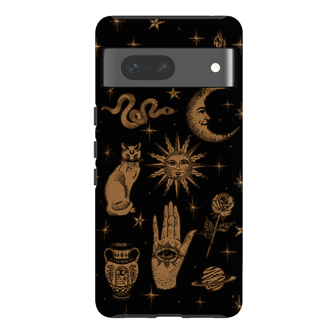 Astro Flash Noir Printed Phone Cases Google Pixel 7 / Armoured by Veronica Tucker - The Dairy
