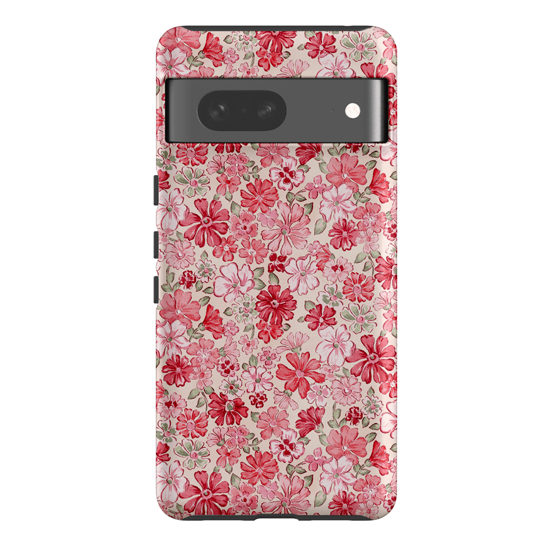 Strawberry Kiss Printed Phone Cases Google Pixel 7 / Armoured by Oak Meadow - The Dairy
