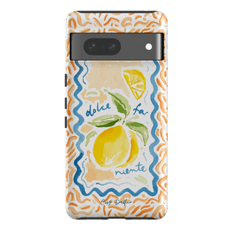 Dolce Far Niente Printed Phone Cases Google Pixel 7 / Armoured by Cass Deller - The Dairy