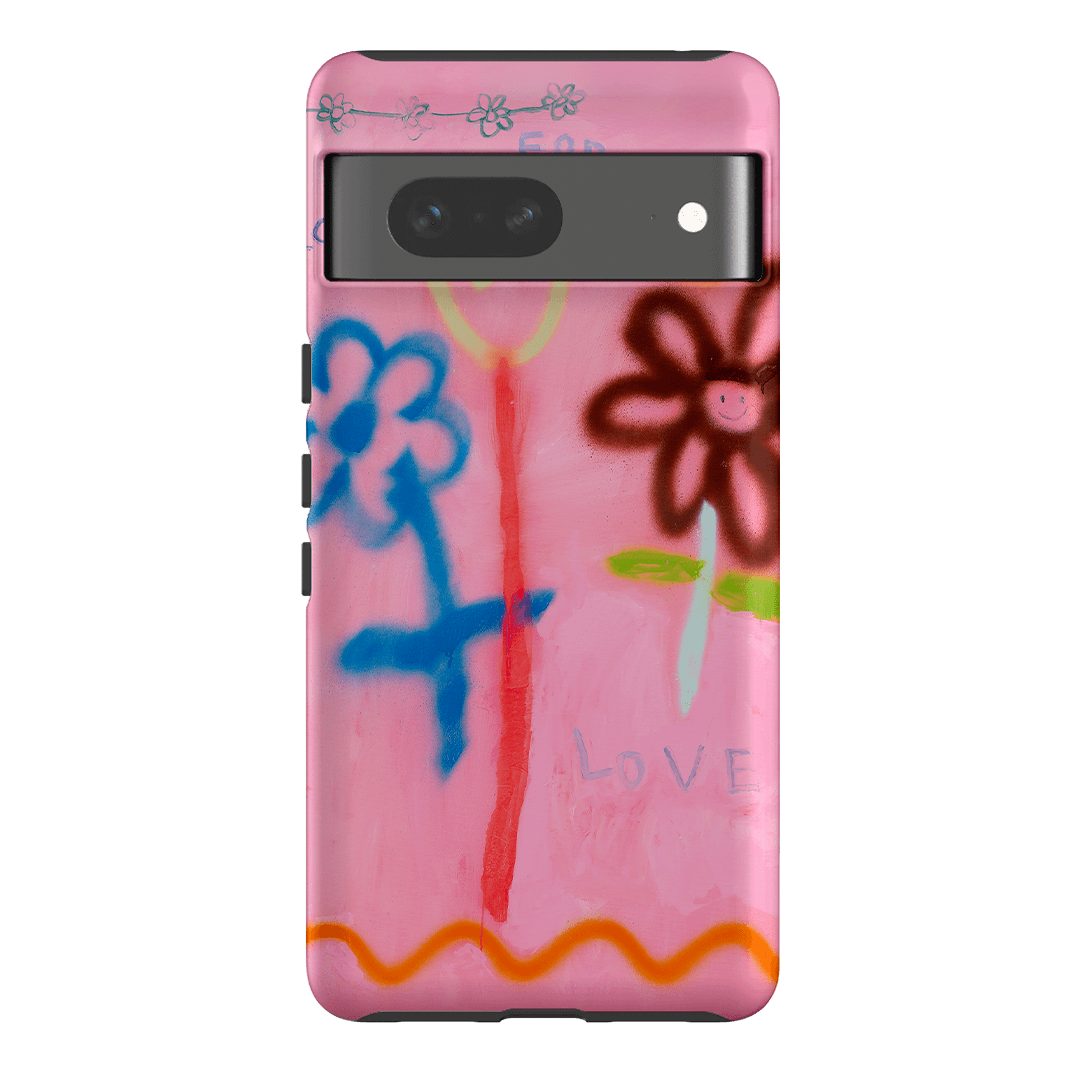 Flowers Printed Phone Cases Google Pixel 7 / Armoured by Kate Eliza - The Dairy