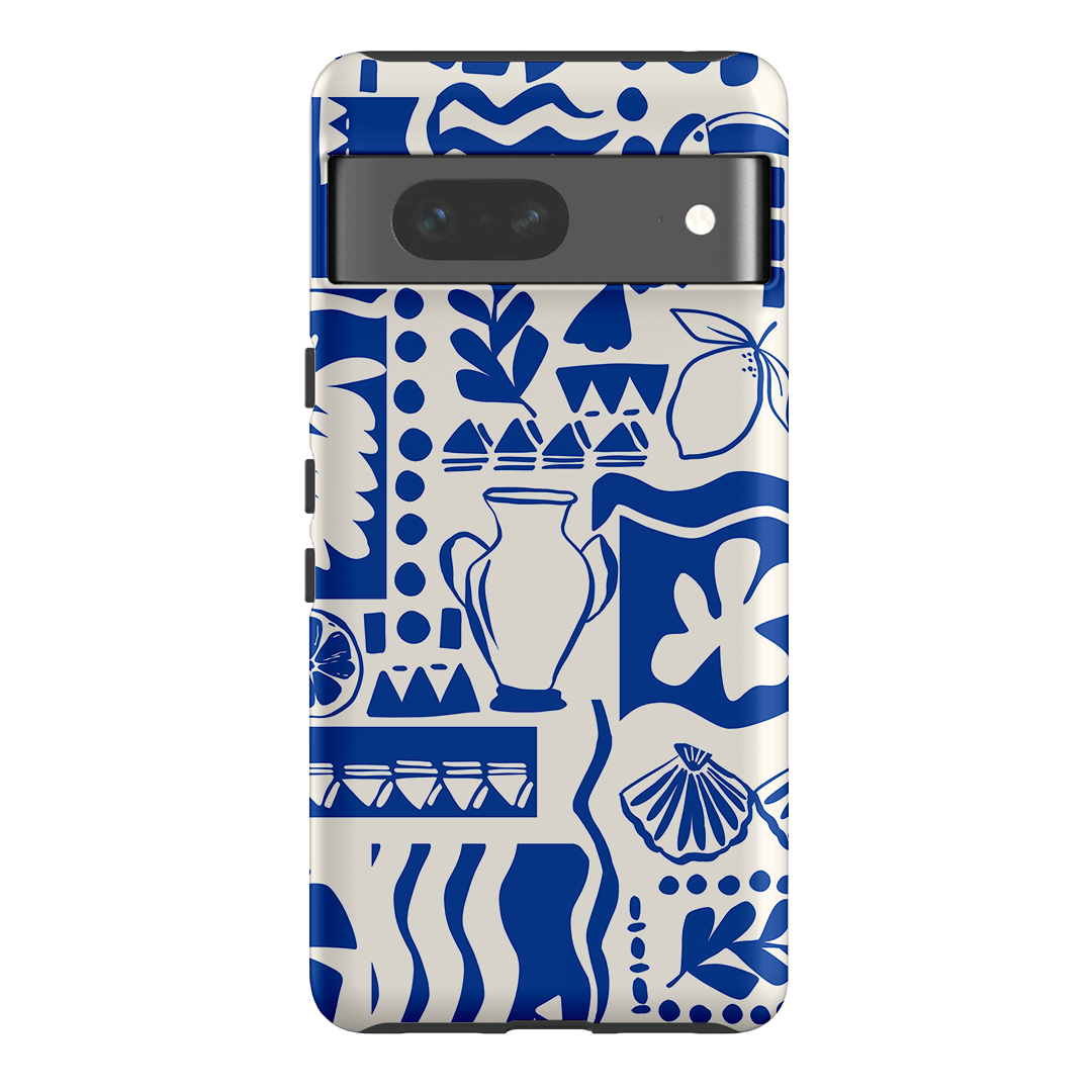 Toucan Blue Printed Phone Cases by Charlie Taylor - The Dairy