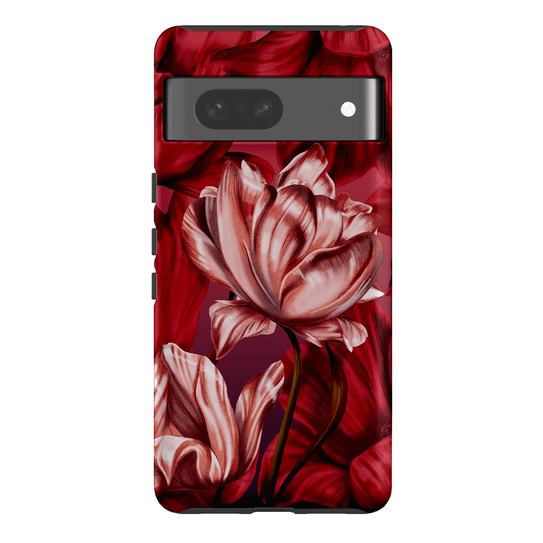 Tulip Season Printed Phone Cases Google Pixel 7 / Armoured by Kelly Thompson - The Dairy