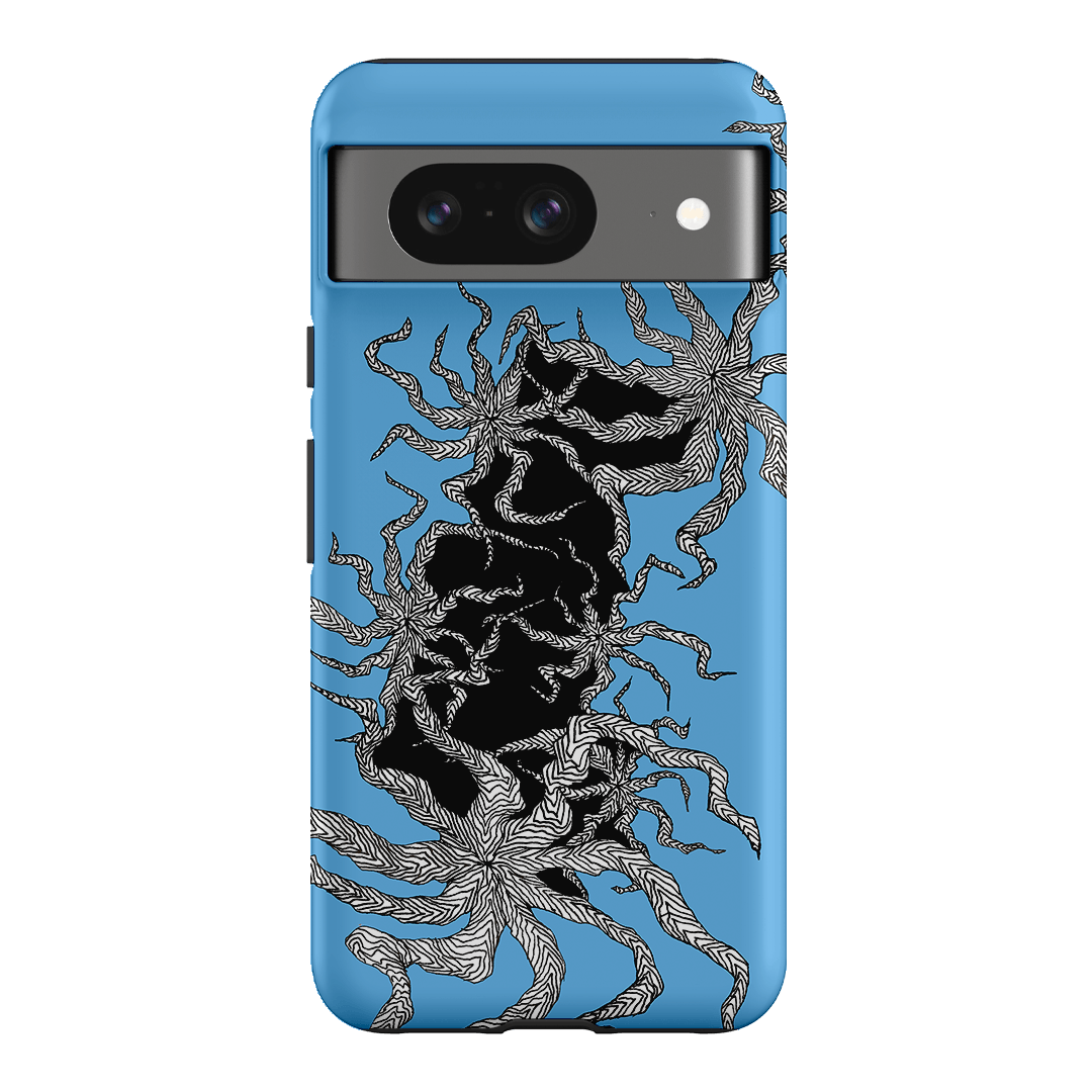 Blue Eclipse Printed Phone Cases Google Pixel 8 / Armoured by Stormi Bree - The Dairy