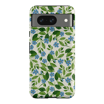 Blue Vines Printed Phone Cases Google Pixel 8 / Armoured by Ellie Mae - The Dairy