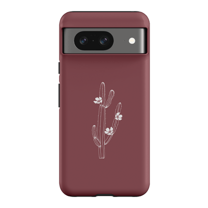 Cactus Flower Printed Phone Cases Google Pixel 8 / Armoured by Typoflora - The Dairy