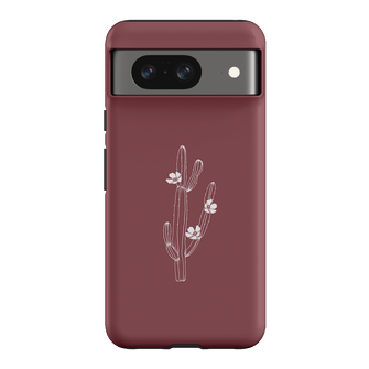 Cactus Flower Printed Phone Cases Google Pixel 8 / Armoured by Typoflora - The Dairy