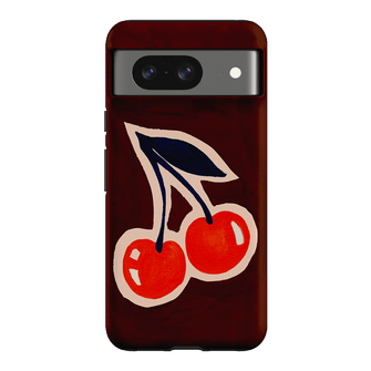 Cherries Printed Phone Cases Google Pixel 8 / Armoured by Studio Bon - The Dairy