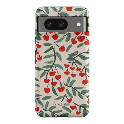 Cherry Love Printed Phone Cases Google Pixel 8 / Armoured by Phthalo Ruth - The Dairy
