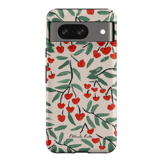 Cherry Love Printed Phone Cases Google Pixel 8 / Armoured by Phthalo Ruth - The Dairy
