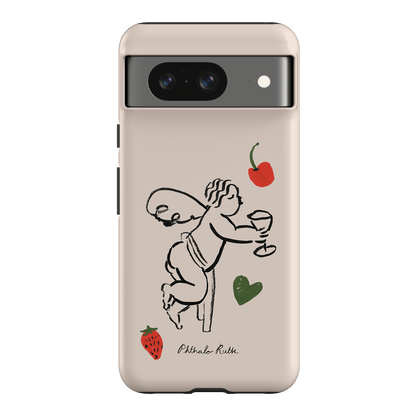 Cherub Printed Phone Cases Google Pixel 8 / Armoured by Phthalo Ruth - The Dairy