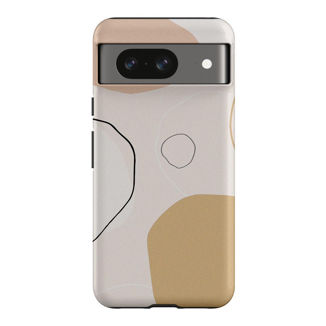 Clay Lines Printed Phone Cases Google Pixel 8 / Armoured by Cass Deller - The Dairy