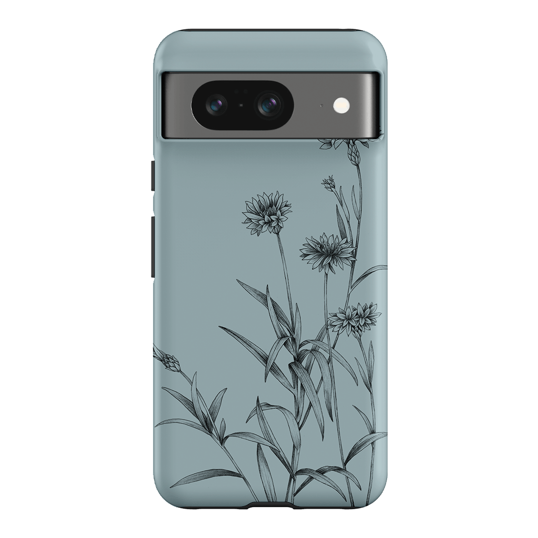 Cornflowers Study Printed Phone Cases Google Pixel 8 / Armoured by Typoflora - The Dairy