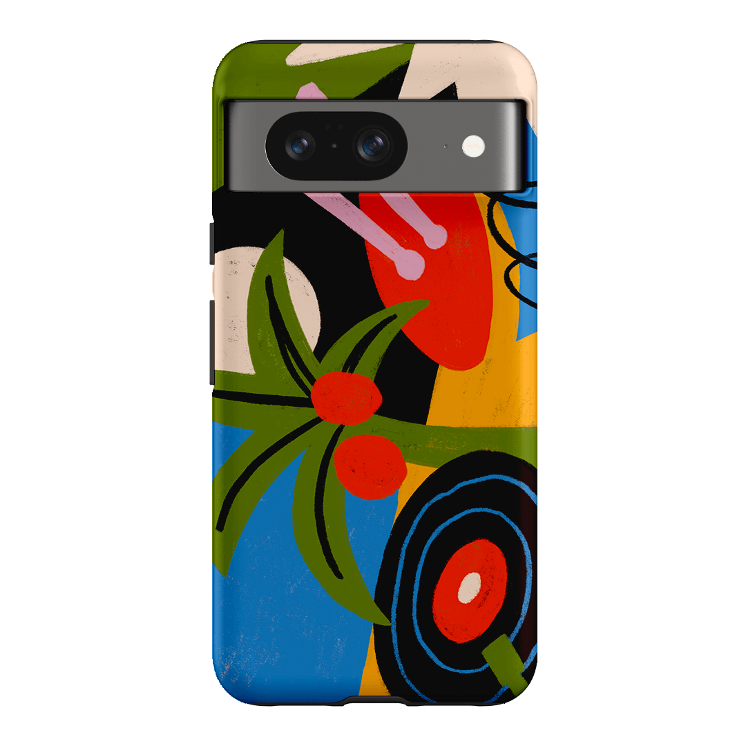 Cuban Nights Printed Phone Cases Google Pixel 8 / Armoured by Marie Faurrite - The Dairy