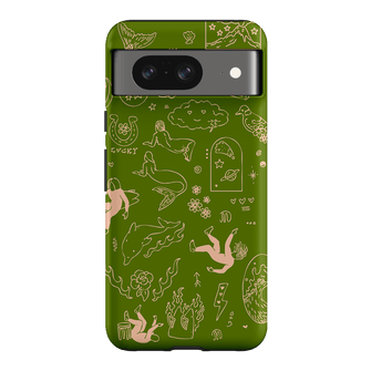 Easty Flash Green Printed Phone Cases Google Pixel 8 / Armoured by Easty Beasty - The Dairy