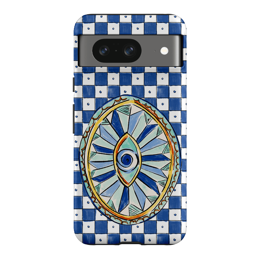 Evil Eye Printed Phone Cases Google Pixel 8 / Armoured by Fenton & Fenton - The Dairy