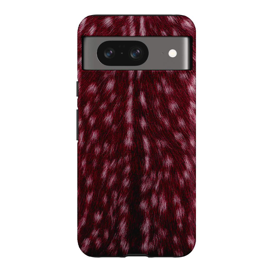 Fawn Burgundy Printed Phone Cases Google Pixel 8 / Armoured by The Dairy - The Dairy