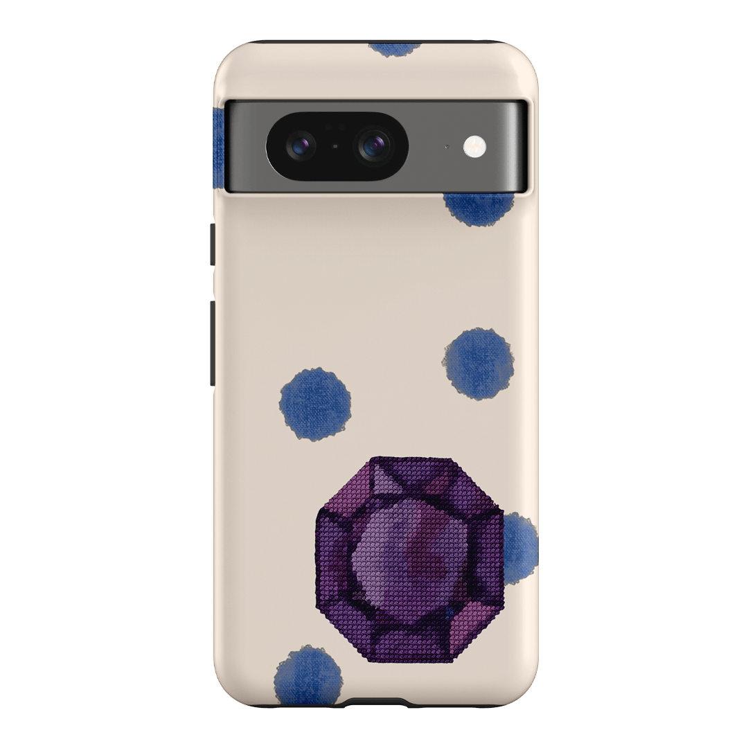 February Amethyst Printed Phone Cases Google Pixel 8 / Armoured by Joiana - The Dairy