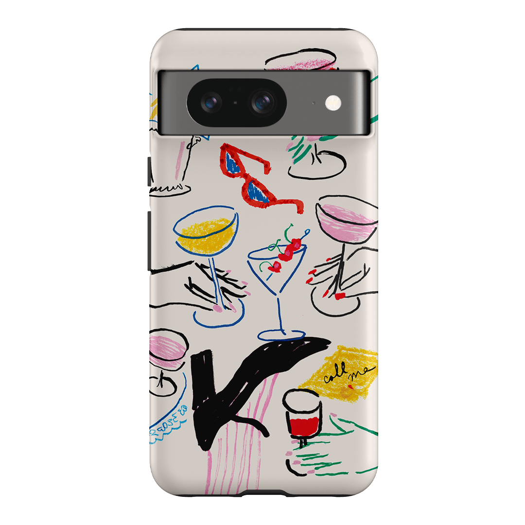 Girls Night Out Printed Phone Cases Google Pixel 8 / Armoured by Phthalo Ruth - The Dairy