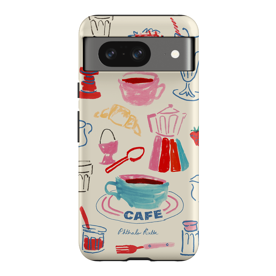 Home Cafe Printed Phone Cases Google Pixel 8 / Armoured by Phthalo Ruth - The Dairy