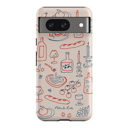 Italian Fare Printed Phone Cases Google Pixel 8 / Armoured by Phthalo Ruth - The Dairy