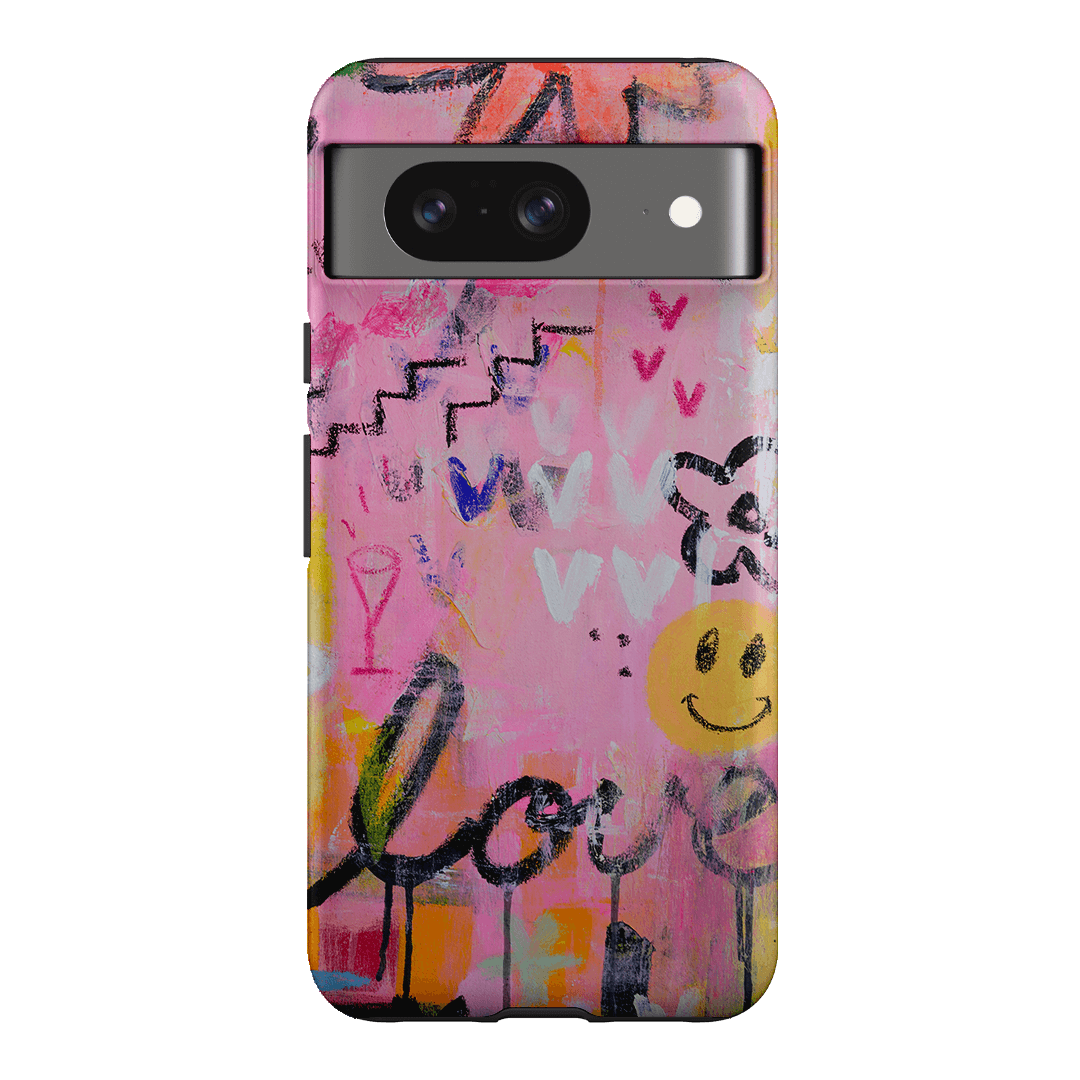 Love Smiles Printed Phone Cases Google Pixel 8 / Armoured by Jackie Green - The Dairy