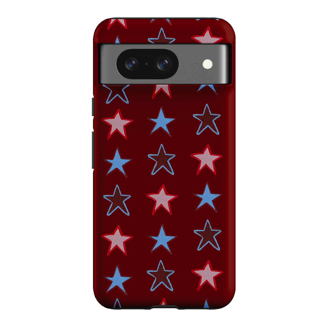 Lucky Stars Rouge Printed Phone Cases Google Pixel 8 / Armoured by BG. Studio - The Dairy