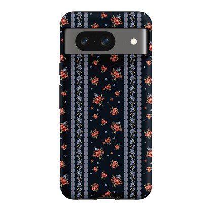 Midnight Stripe Printed Phone Cases Google Pixel 8 / Armoured by Kasiags Art - The Dairy