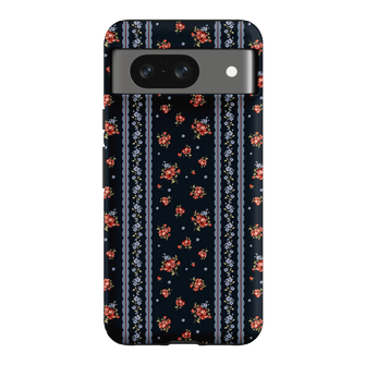 Midnight Stripe Printed Phone Cases Google Pixel 8 / Armoured by Kasiags Art - The Dairy