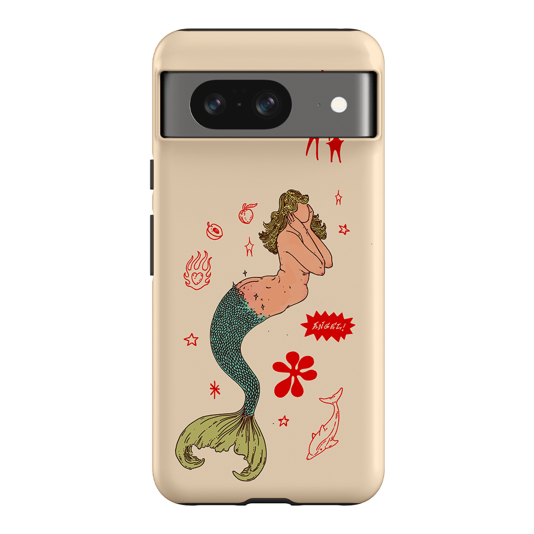 Mimi Cream Printed Phone Cases Google Pixel 8 / Armoured by Easty Beasty - The Dairy