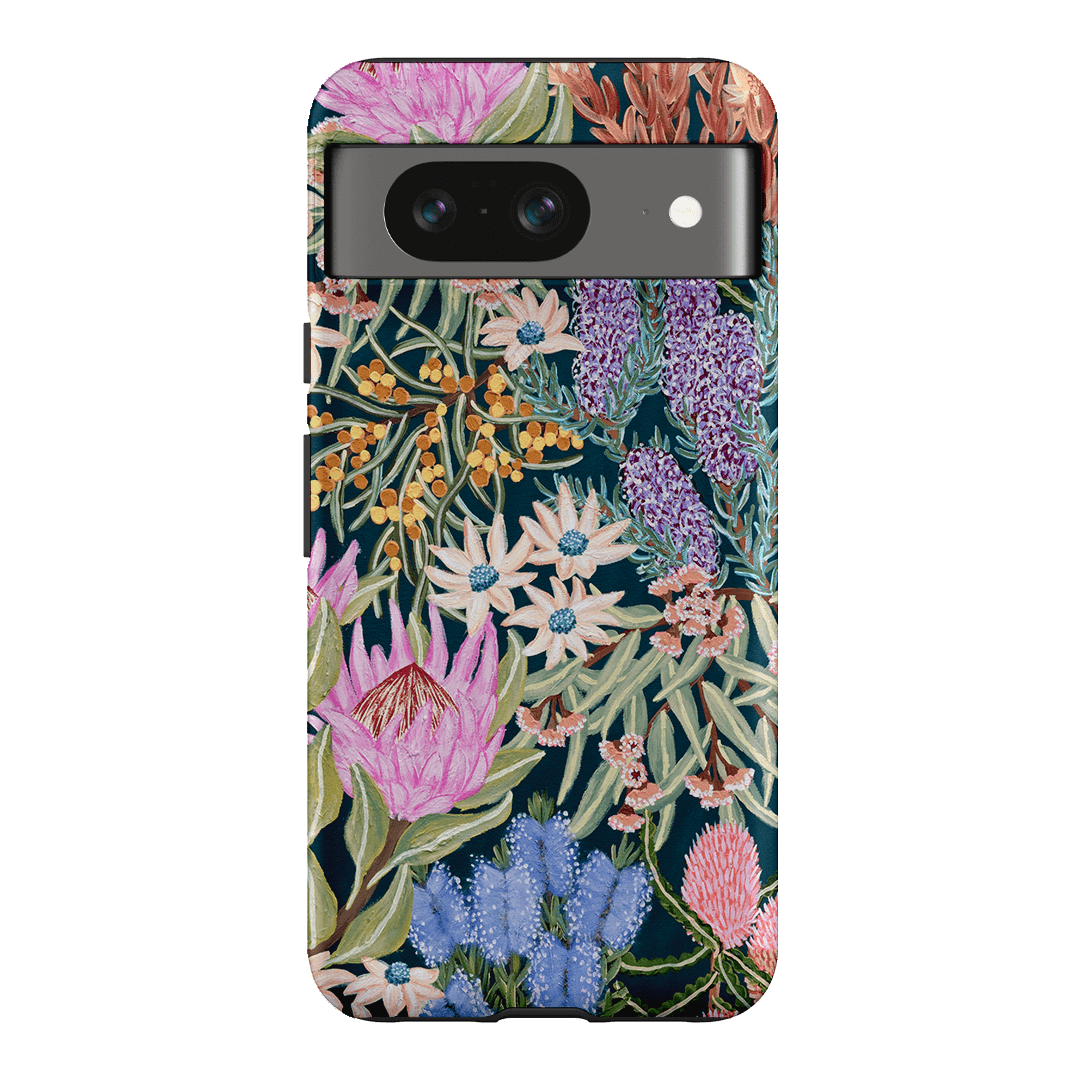 Moonlit Floral Printed Phone Cases Google Pixel 8 / Armoured by Amy Gibbs - The Dairy