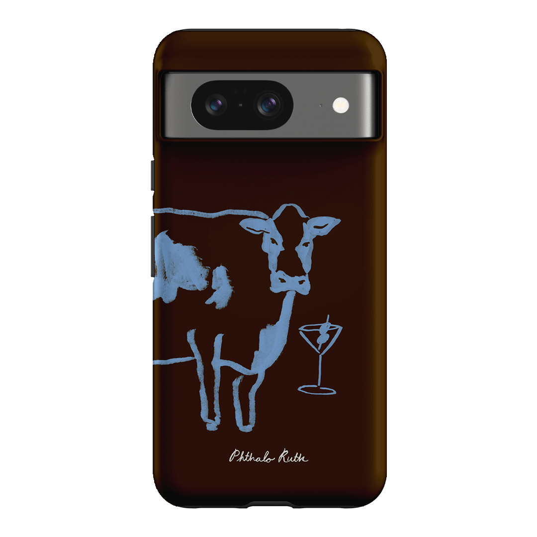 Mootini Espresso Printed Phone Cases Google Pixel 8 / Armoured by Phthalo Ruth - The Dairy