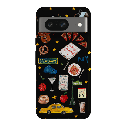 NYC Noir Printed Phone Cases Google Pixel 8 / Armoured by BG. Studio - The Dairy