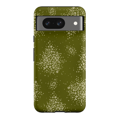 Olive Bloom Printed Phone Cases Google Pixel 8 / Armoured by Veronica Tucker - The Dairy