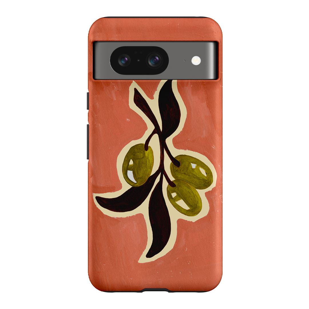 Olives Printed Phone Cases Google Pixel 8 / Armoured by Studio Bon - The Dairy