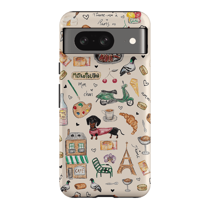 Parisian Daydream Printed Phone Cases Google Pixel 8 / Armoured by BG. Studio - The Dairy