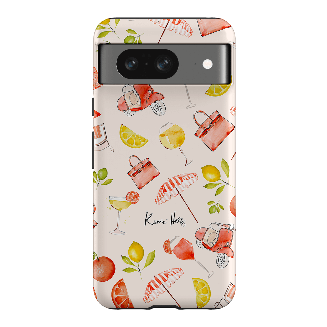 Positano Printed Phone Cases Google Pixel 8 / Armoured by Kerrie Hess - The Dairy
