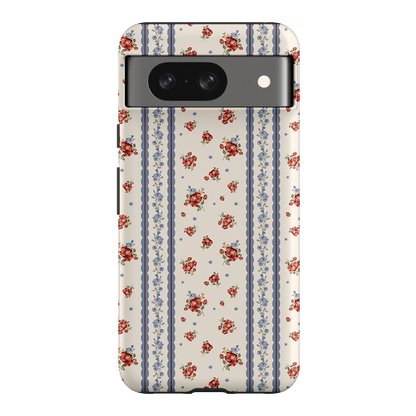 Rose Stripe Printed Phone Cases Google Pixel 8 / Armoured by Kasiags Art - The Dairy