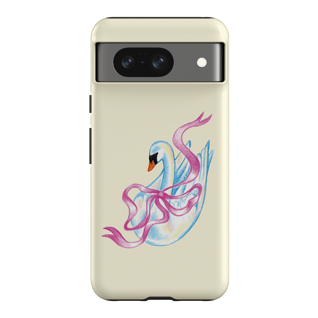 Satin Swan Printed Phone Cases Google Pixel 8 / Armoured by Femke Studio - The Dairy