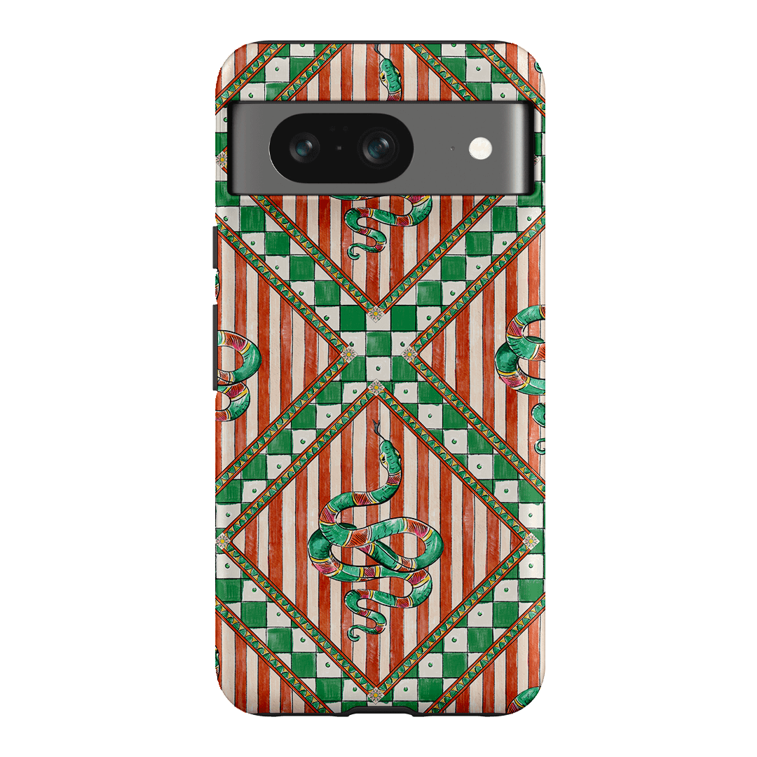 Serpent Printed Phone Cases Google Pixel 8 / Armoured by Fenton & Fenton - The Dairy